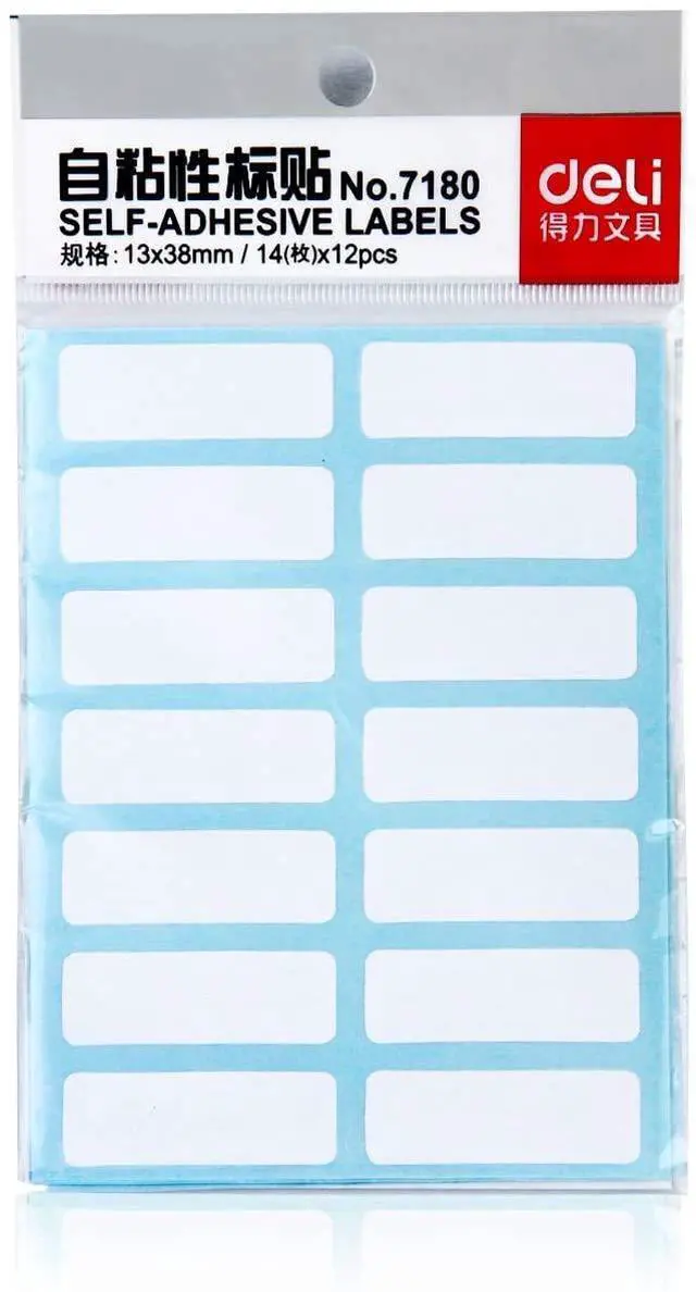 Alt view image 4 of 4 - self adhesive labels no.7180 - 12 sheets (168 labels)