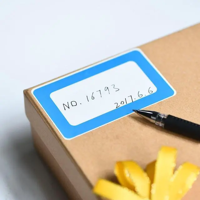 Alt view image 5 of 7 - 4 Colors Plain Name Tag Stickers 200 Labels for Office, School, Teachers, Meeting and Mailing