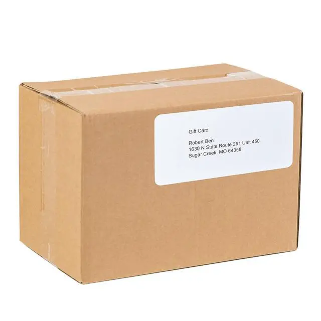 Alt view image 2 of 7 - 2x4 inch Shipping Labels, 300 Labels per Pack, Laser/Inkjet Compatible, Self-Adhesive