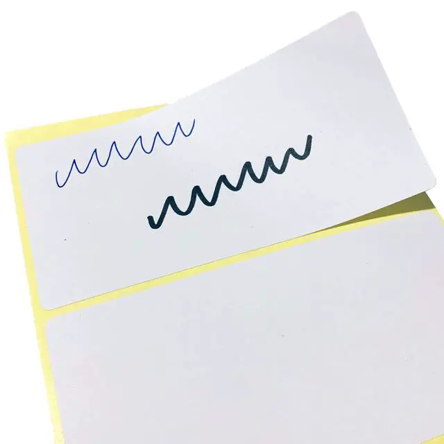 Alt view image 4 of 7 - 200 Pack, 4" x 2", Labels Stickers for Storage Bins - Matte White