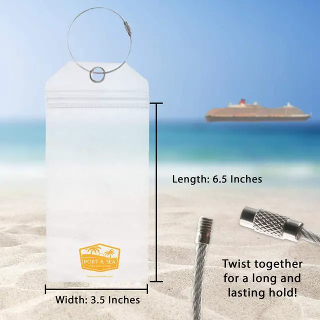 Alt view image 4 of 6 - Cruise Luggage Tags for Carnival Cruise | NCL Norwegian Cruise Line | MSC Cruises | Princess Cruises | Cruise Essentials Cruise Accessories Must Haves
