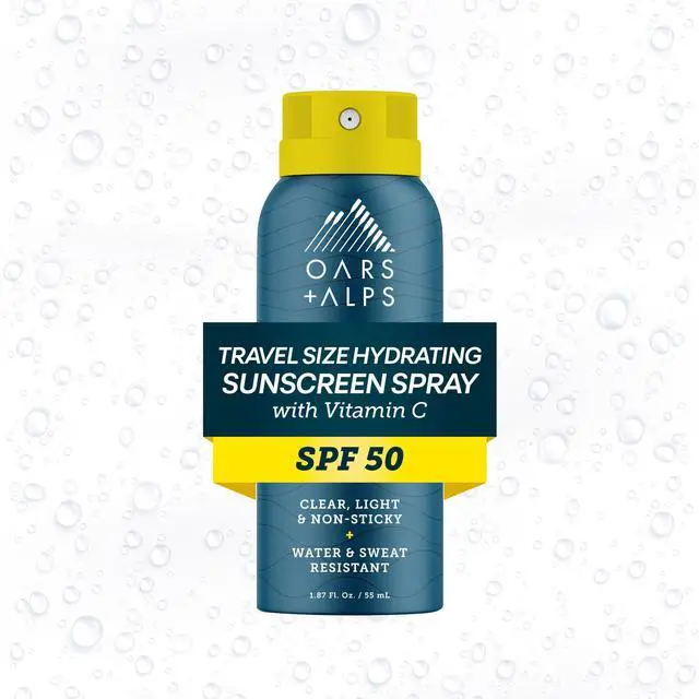 Main image of SPF 50 Travel Body Sunscreen Spray, Lightweight, 1pk, 1.87oz