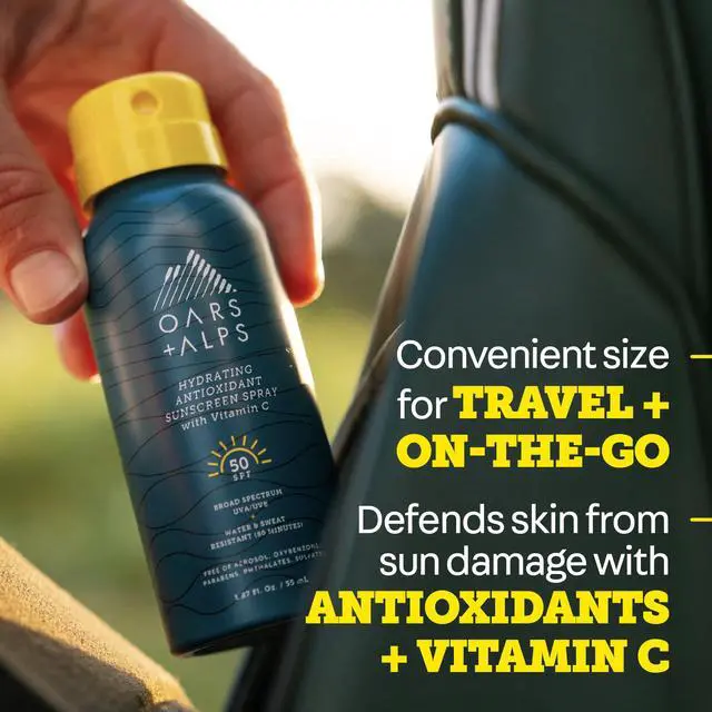 Alt view image 3 of 5 - SPF 50 Travel Body Sunscreen Spray, Lightweight, 1pk, 1.87oz