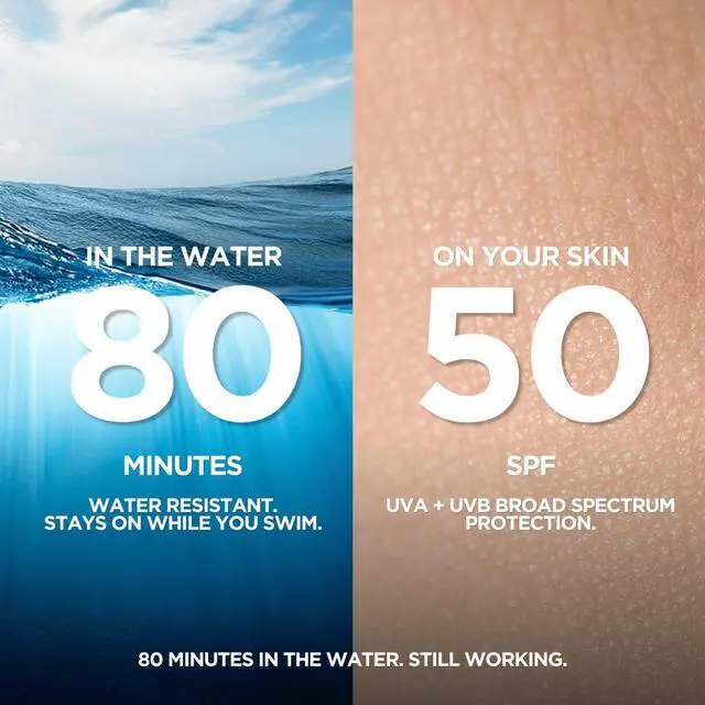 Alt view image 6 of 6 - Surface Sunscreen Spray SPF 50 for Body, Natural Formula, Lightweight and Reef Friendly, Broad Spectrum UVA UVB Protection, Water Resistant Sun Care for Outdoor Use, Fragrance Free, 6oz