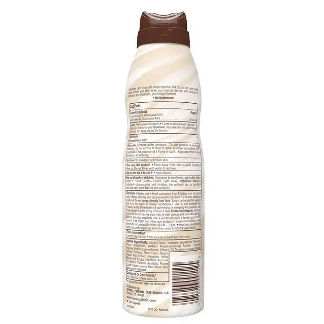 Alt view image 7 of 7 - Weightless Hydration SPF 30 Sunscreen Spray, 6 Oz (2 Pack)