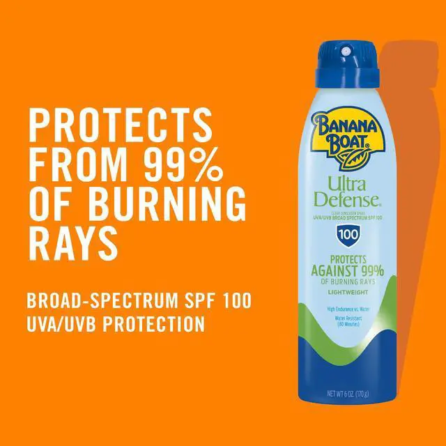 Alt view image 3 of 7 - Ultra Defense Clear Sunscreen Spray SPF 100, 6 oz