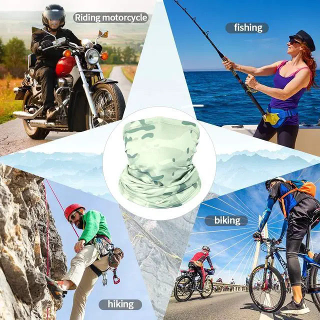 Alt view image 6 of 6 - Cooling Neck Gaiter, UV Protection Face Cover Scarf for Men Women