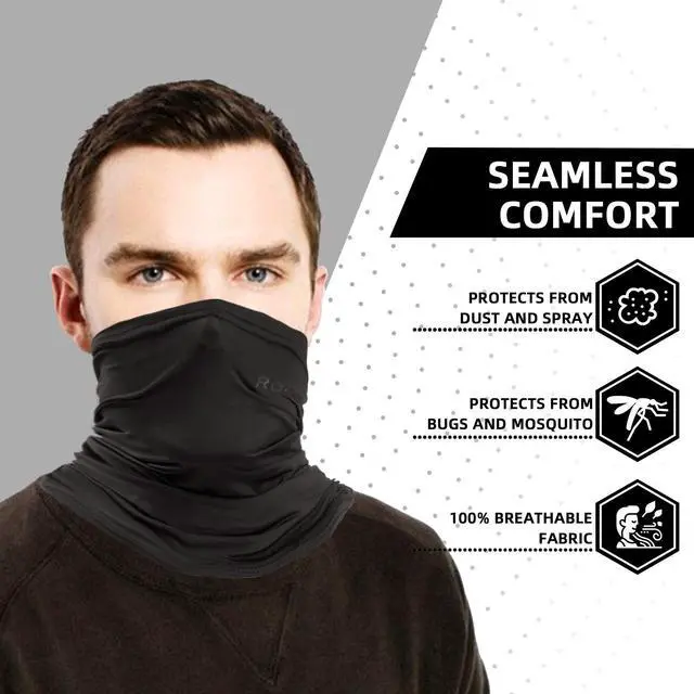 Alt view image 3 of 6 - Cooling Neck Gaiter Face Mask UV Protection Face Cover for Cycling