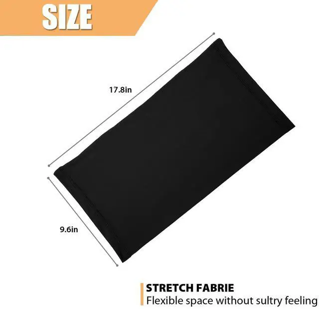 Alt view image 7 of 7 - Neck Gaiter Face Mask: 6 Pack Cooling UV Sun Protection Bandana