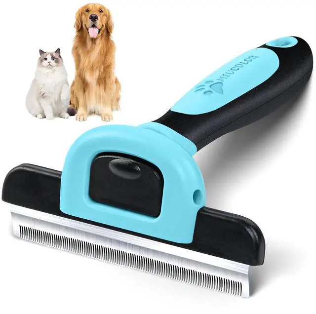 Main image of Pet Grooming Brush, Deshedding Tool for Dogs & Cats, Effectively Reduces Shedding by up to 95% for Short Medium and Long Pet Hair