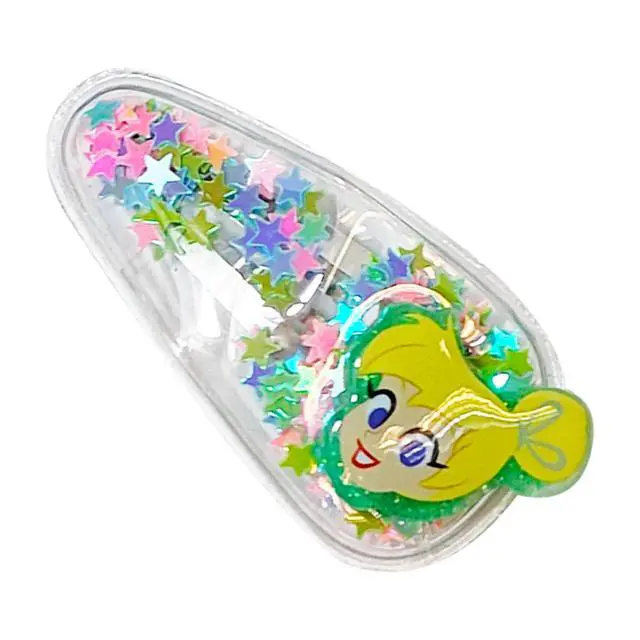 Alt view image 5 of 7 - Disney 100 Hair Accessories For Girls, 6pc Cute Hair Clips with Favorite Disney Figures Character Charms, Magical Confetti Hair Clips for Kids, Ages 3+