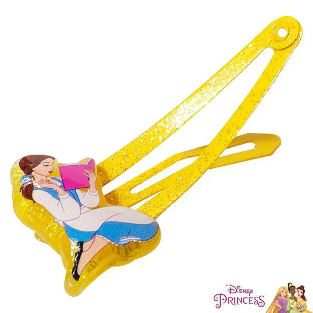 Alt view image 6 of 7 - Disney Princesses Hair Clips for Girls Snap Clips 8 Pack Multi Color Princes Belle Ages 3+