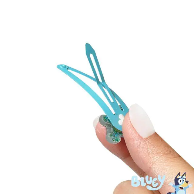 Alt view image 3 of 7 - Bluey Hair Clips for Girls Snap Clips 8 Pack Multi Color Ages 3+