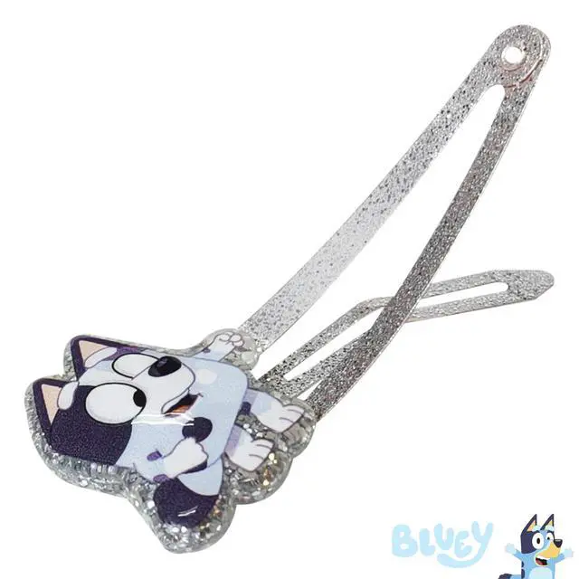 Alt view image 5 of 7 - Bluey Hair Clips for Girls Snap Clips 8 Pack Multi Color Ages 3+