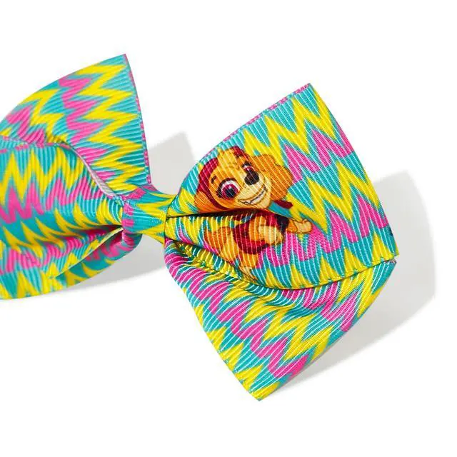 Alt view image 5 of 7 - Paw Patrol Alligator Hair Clips for Kids 7-Pack Non-Slip 4-Inch Hair Bows Girls Hair Accessories with Rescue Pup Prints Ages 3+ Non-Toxic Material