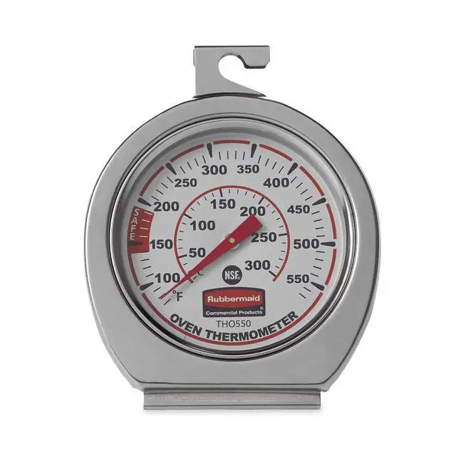 Alt view image 2 of 7 - Stainless Steel Monitoring Thermometer, Safe for Inside Oven/Grill/Smoker, 60-580°F Range, Easy to Read Food Thermometer For Food Resturant/Home Cooking