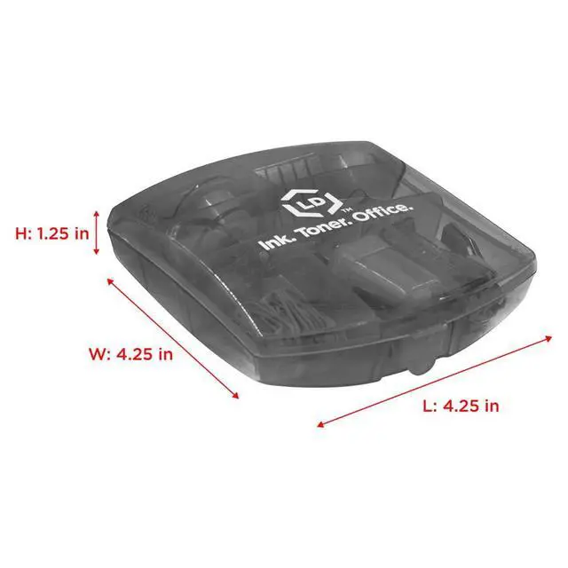 Alt view image 3 of 6 - Products Black Mini Office Supply Kit: All Your Mobile Office Tools