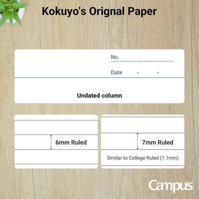 Alt view image 7 of 7 - Campus Composition Notebook, 7 x 10 inch Lined Notebooks with 30 Sheets 7mm Ruled Paper, 10 Pack B5 Pink Notebook for School and Work, School Supplies Comp Book for Journal Diary