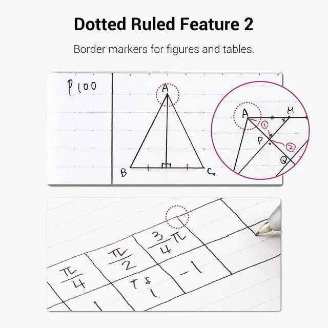 Alt view image 5 of 7 - Composition Notebooks, 5 Pack Campus Semi-B5 Comp Book with Dot A 7mm Ruled, 30 Sheets, School Lined Notebook Spy x Family Limited Edition, Journal Notebook for Women Work Study Note Taking
