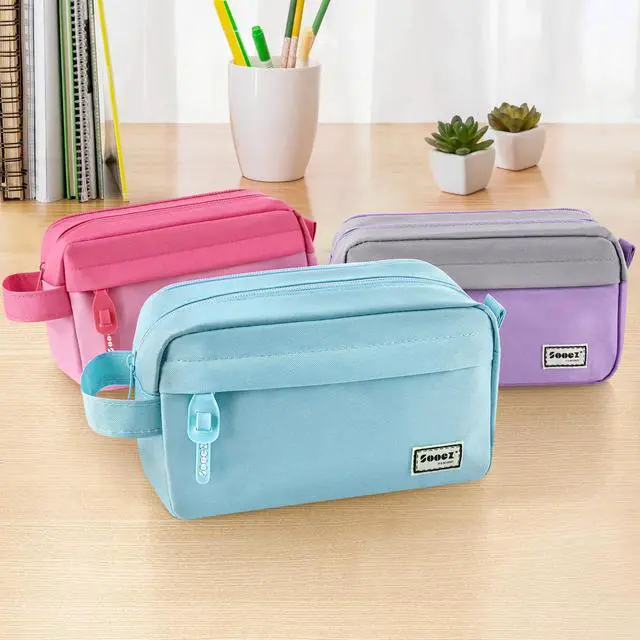 Alt view image 5 of 5 - Original High Capacity Pencil Case, Big Pencil Bag Pouch Organizer