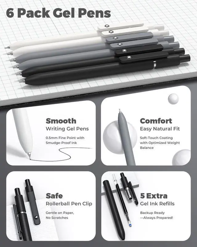 Alt view image 4 of 7 - School Supplies with Pencil Case, 45ct Black