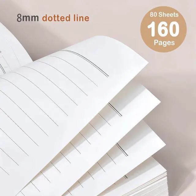 Alt view image 5 of 7 - Cute Notebooks for School,Pink Bow Hardcover Spiral Notebook
