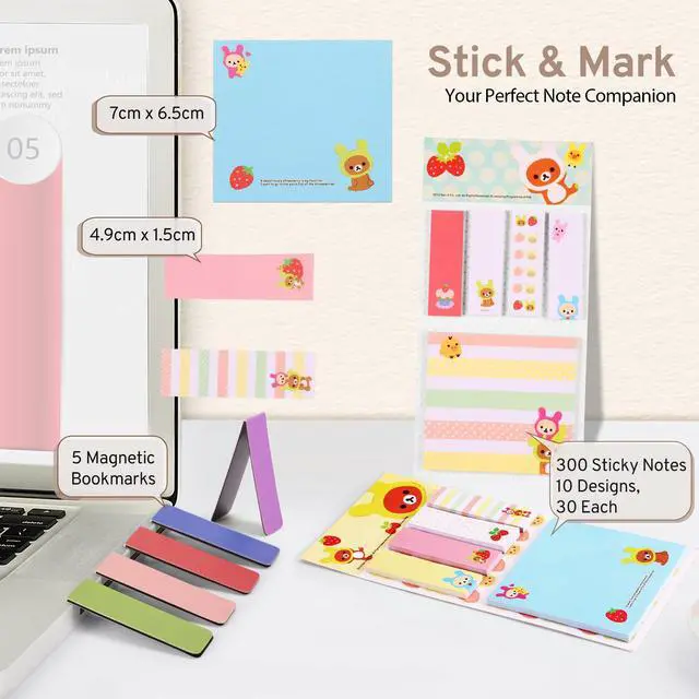 Alt view image 7 of 7 - 62PCS Aesthetic Stationery Set with Foldable Pencil Case, Pink