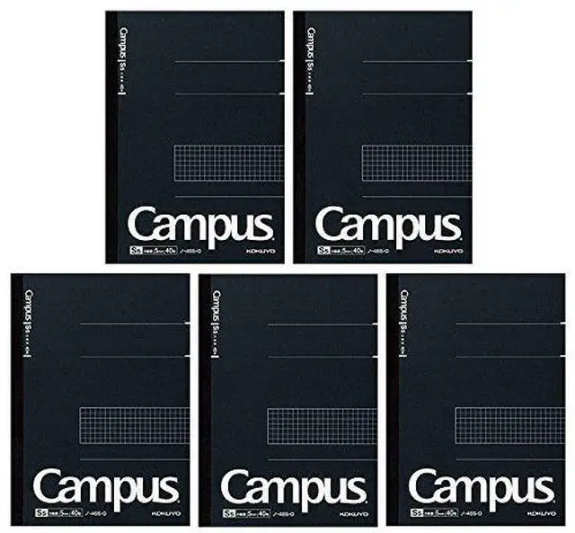 Main image of Campus Notebook, Business Type (B5, 5mm Grid 5-PACK)
