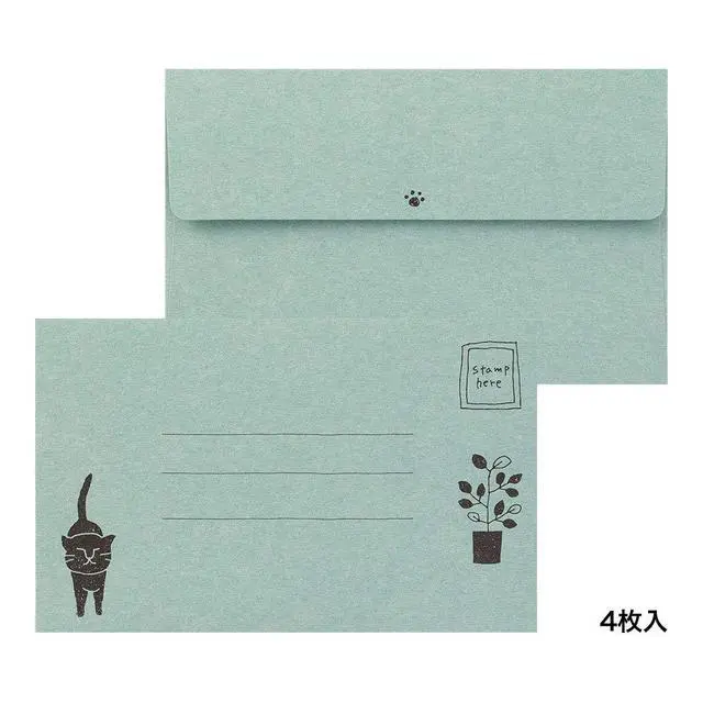Alt view image 3 of 4 - Letter Set 91802542 Ego Cat Pattern
