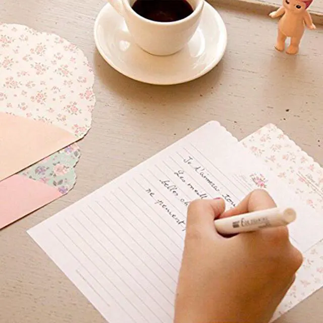 Alt view image 3 of 3 - 32 Cute Writing Paper with 16 Envelope -(Letter Paper 7.1x5.2 inch)