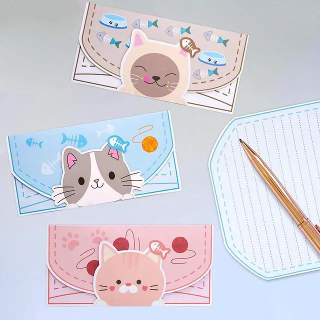 Alt view image 7 of 7 - 24 Pcs Letter Writing Stationery Paper Set
