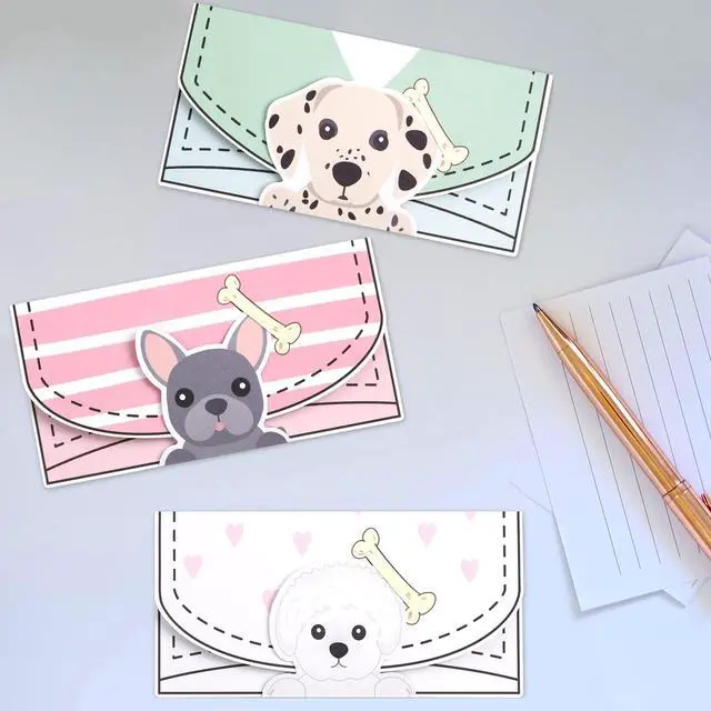 Alt view image 6 of 7 - 24 Pcs Letter Writing Stationery Paper Set