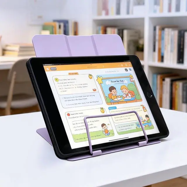 Alt view image 6 of 7 - Book Stand, Book Holder, Book Stand for Reading for Desk & Music