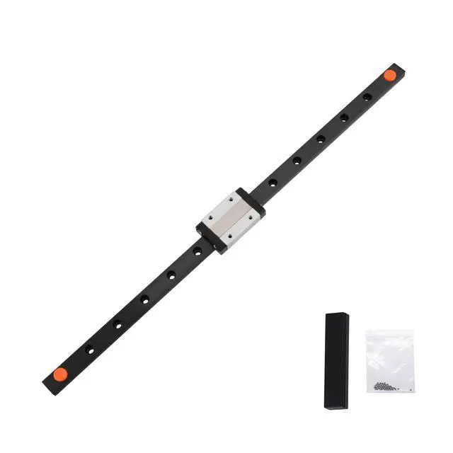 Main image of MGN12H 200mm Linear Rail 7.87'' with MGN12H Steel Carriage Block for DIY 3D Printer and Machines