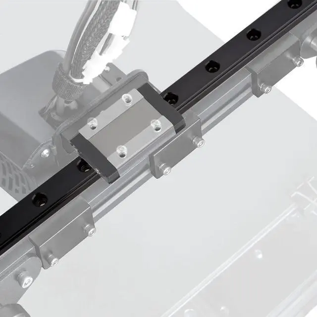 Alt view image 3 of 7 - MGN12H 200mm Linear Rail 7.87'' with MGN12H Steel Carriage Block for DIY 3D Printer and Machines