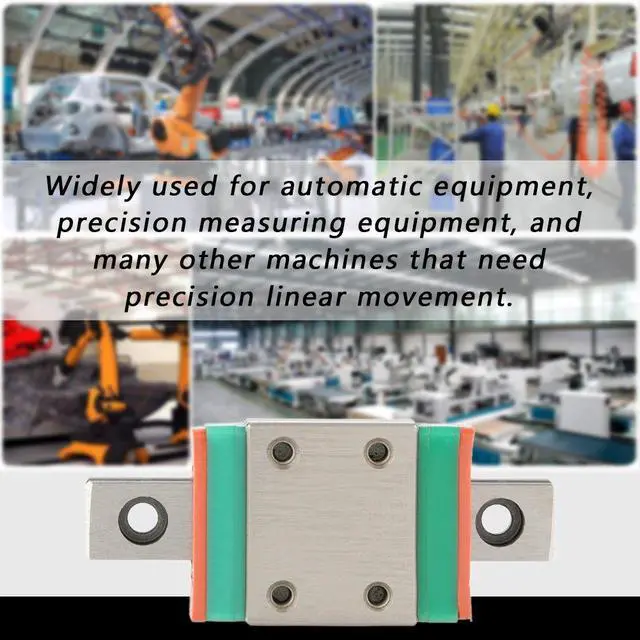 Alt view image 3 of 7 - Miniature Linear Slider LWL7B Metal Linear Motion Slide Rail Devices 7mm Width + Slide Block(40mm)