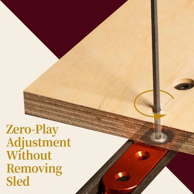 Alt view image 3 of 7 - Aluminum Miter Bars, 430mm, 2 Pack, Adjustable Fit for Less Play