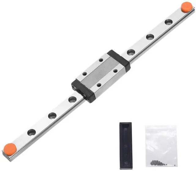 Main image of Linear Rail Guide MGN9 250mm Length Miniature Linear Sliding Guideway with 1PCS MGN9H Stainless Steel Carriage Block for CNC Machine and 3D Printer