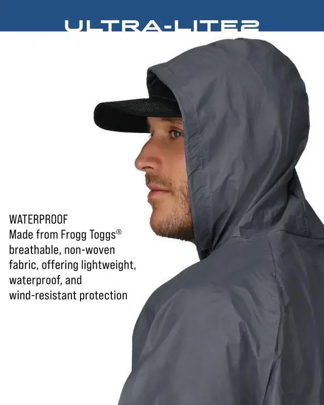Alt view image 4 of 7 - Men's Ultra-Lite2 Waterproof Breathable Protective Rain Suit