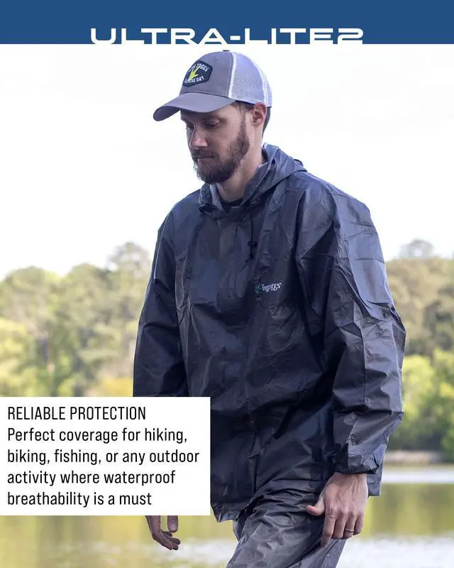 Alt view image 6 of 7 - Men's Ultra-Lite2 Waterproof Breathable Protective Rain Suit