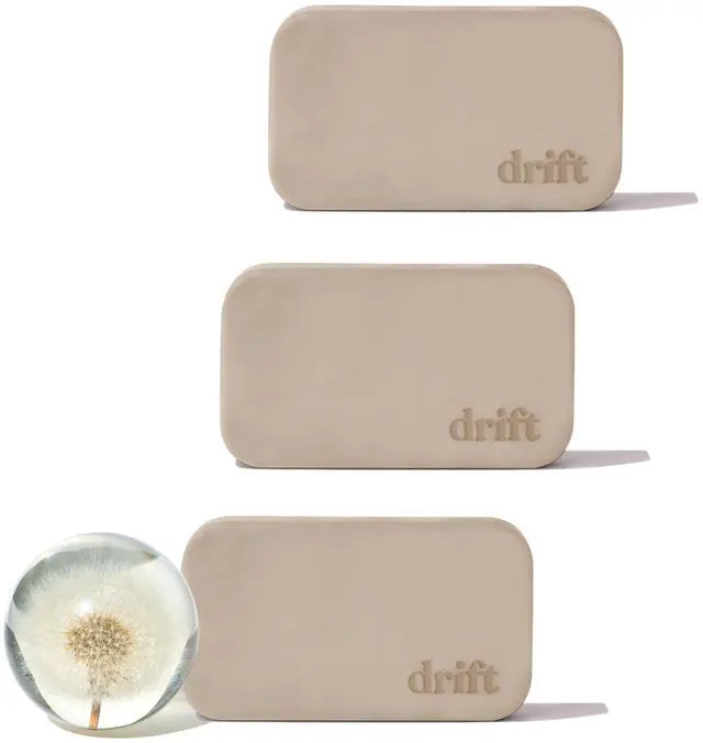 Main image of Car Air Freshener - The Original Stone Air Freshener - Car Odor Eliminator - Long Lasting Scent - Metal Clip - Essential Oils -Clean Ingredients - Open Air Scent 3 Pack Refill - NO CLIP INCLUDED