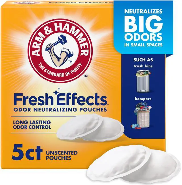 Main image of Fresh Effects Odor Neutralizing Baking Soda Pouches, 5 Count