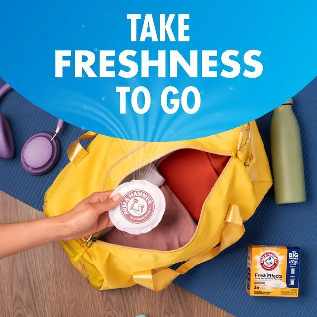 Alt view image 2 of 7 - Fresh Effects Odor Neutralizing Baking Soda Pouches, 5 Count