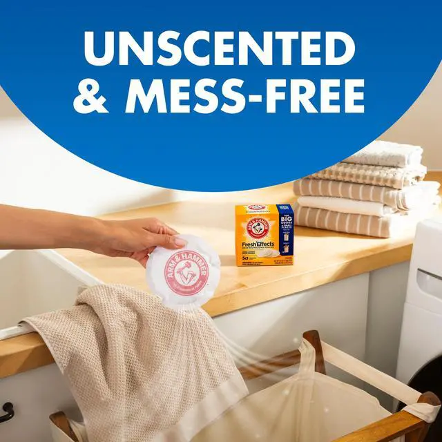 Alt view image 6 of 7 - Fresh Effects Odor Neutralizing Baking Soda Pouches, 5 Count