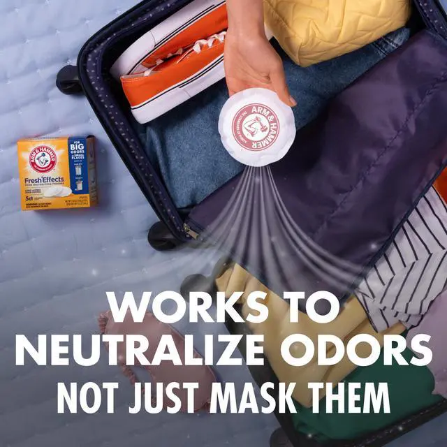 Alt view image 7 of 7 - Fresh Effects Odor Neutralizing Baking Soda Pouches, 5 Count