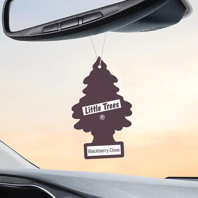 Alt view image 5 of 7 - Car Air Freshener | Hanging Tree Provides Long Lasting Scent for Auto and Home | 24 Air Fresheners |Blackberry Clove
