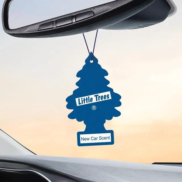 Alt view image 5 of 7 - Car Air Freshener | Hanging Tree Provides Long Lasting Scent for Auto or Home | New Car Scent, 6-Packs (4 Count)