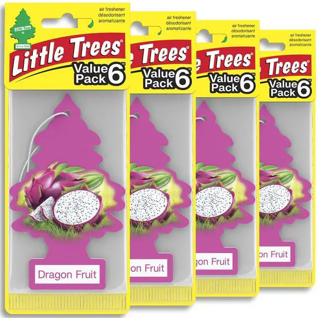 Main image of Car Air Freshener | Hanging Tree Provides Long Lasting Scent for Auto and Home | 24 Air Fresheners |Dragon Fruit