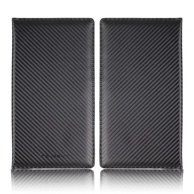 Alt view image 3 of 6 - Car Registration & Insurance Card Holder, Carbon Fiber Black
