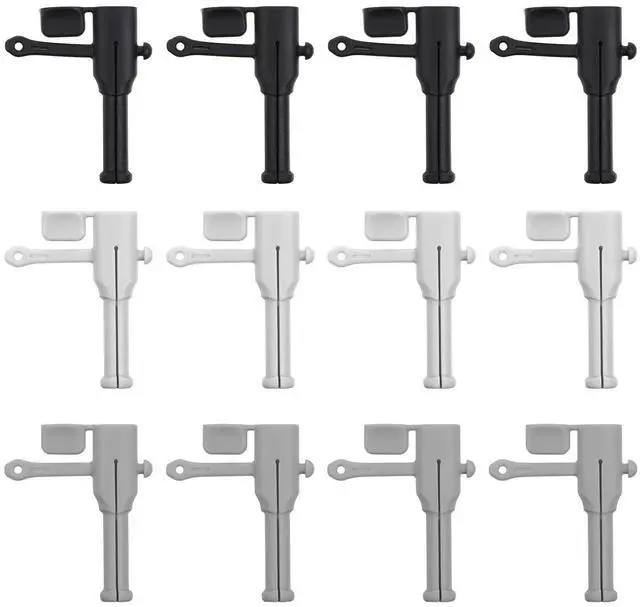Main image of 12Pcs Silicone Charger Cable Protector Cover Charger Cord Protector for Phone Chargers Double-End Phone Cord Protectors Compatible with Type C to USB Charging Cords, Black, White, Gray